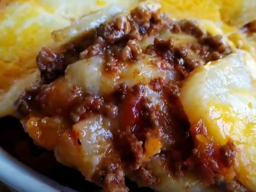 Poblano Chorizo Scalloped Potatoes Recipe