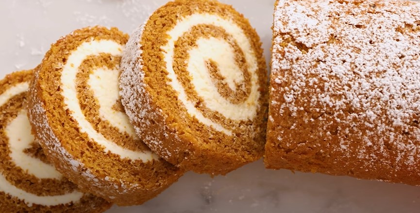 Pumpkin Spice Swiss Roll Recipe