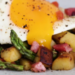 asparagus pancetta potato hash recipe