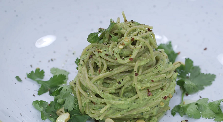 avocado pesto pasta recipe