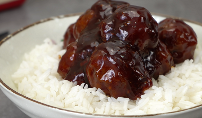 bbq turkey meatball with bacon recipe