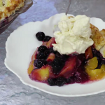 blueberry peach pie recipe