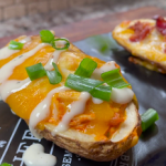 buffalo chicken potato skins recipe