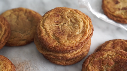 cake batter snickerdoodles recipe