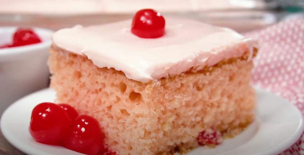 Cherry Sheet Cake Recipe