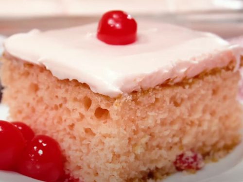 Cherry Sheet Cake Recipe