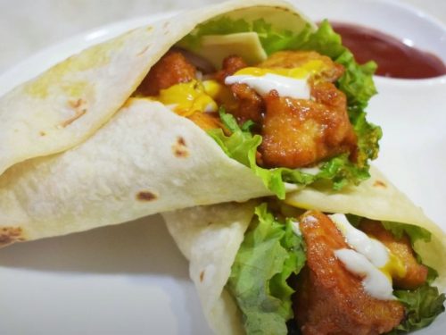 easy chicken wrap recipe