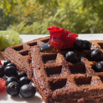 chocolate oatmeal waffles recipe