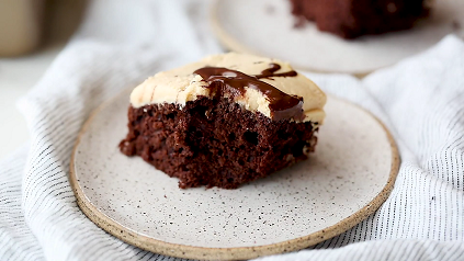 chocolate peanut butter sheet cake recipe