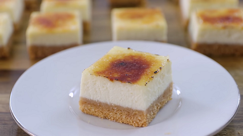 creme brulee cheesecake bars recipe