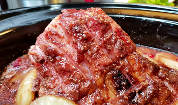 crockpot ham with apple jelly glaze recipe