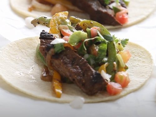 fajitas with roast beef recipe