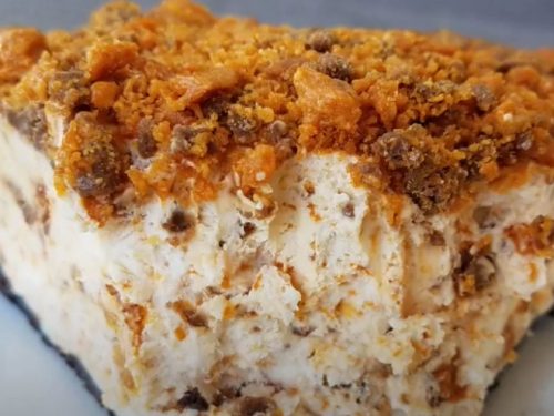 Frozen Butterfinger Pie Recipe