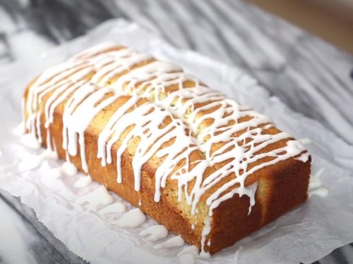 Glazed Almond Poppy Seed Bread Recipe