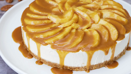 homemade caramel apple cheesecake recipe