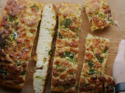 herbed flatbread (focaccia) recipe