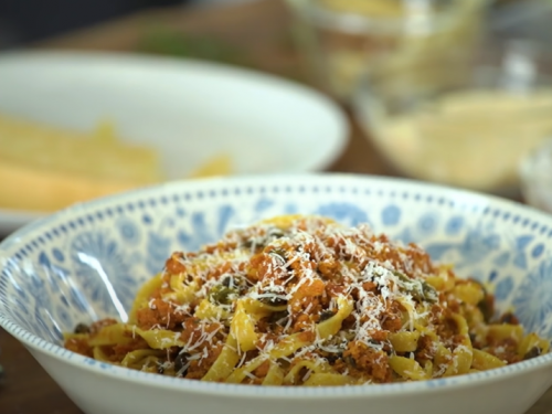 5 minute sun dried tomato pesto pasta recipe