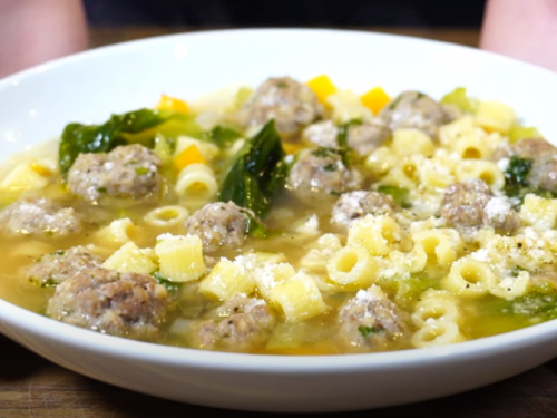 sicilian meatball soup recipe