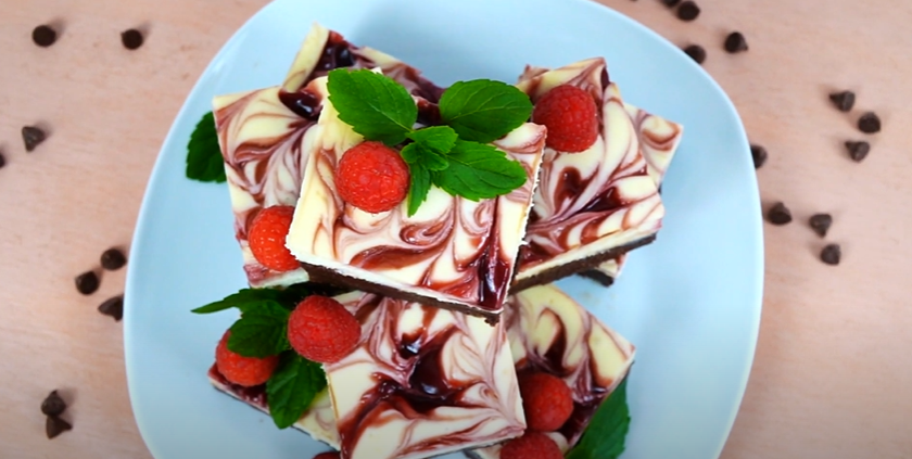 raspberry cheesecake brownies recipe