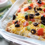 individual 7-layer bean dips recipe