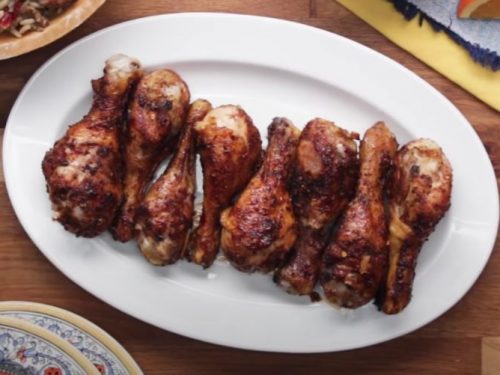 Jazzy Orange-Glazed Drumsticks Recipe