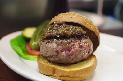 juicy steakhouse burgers recipe