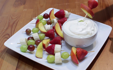 lemon cream fruit dip recipe