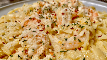 lemon garlic parmesan shrimp pasta recipe