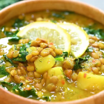 lemony lentil soup recipe