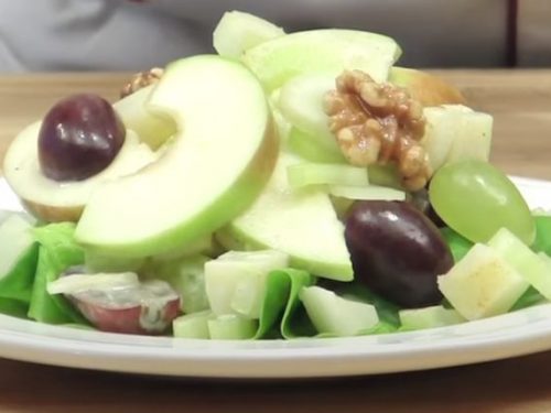 Lemony Waldorf Salad Recipe