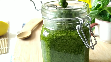 middle eastern lemon pesto sauce recipe