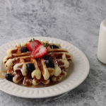 mochi waffles recipe