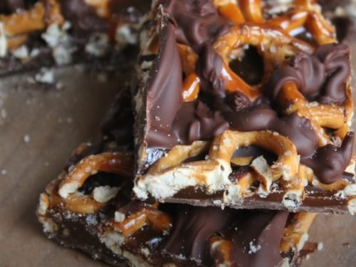 Pretzel Cookie Bark Recipe