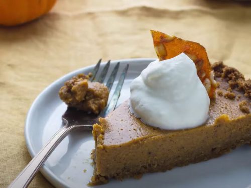 pumpkin gingersnap pie recipe