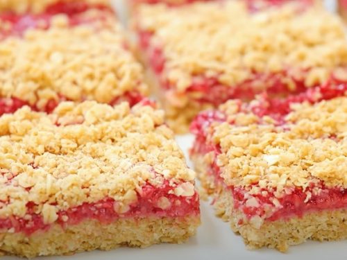 Raspberry Granola Bars Recipe