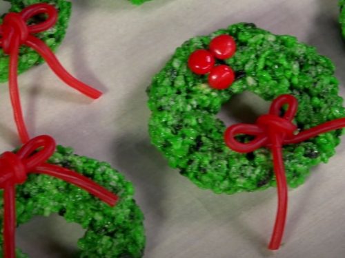 Rice Krispies Wreaths Recipe