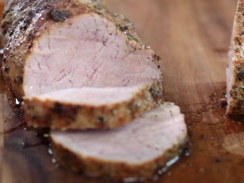 Roast Pork Tenderloin with Acorn Squash Recipe