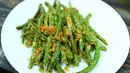 roasted green beans with garlic lemon pine nuts parmigiano reggiano recipe