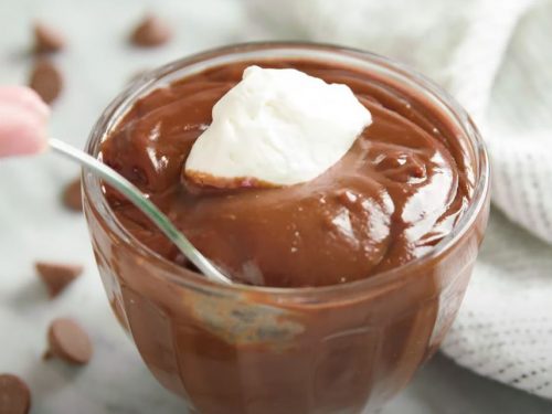 Silken Chocolate Pudding Recipe