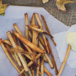 skinny baked seasoned fries with garlic aioli recipe