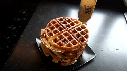 skinny protein waffles recipe