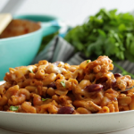 southwestern macaroni and cheese with ground turkey recipe