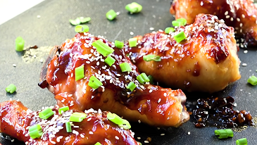 soy glaze chicken drumsticks recipe