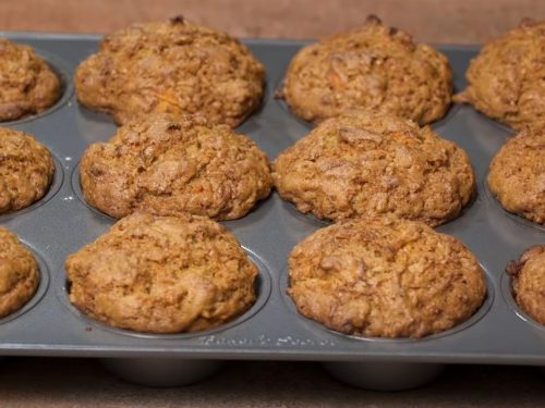 Spiced Carrot Muffins Recipe