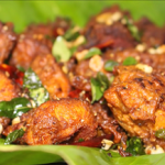 sticky tamarind chicken with crisp lettuce recipe