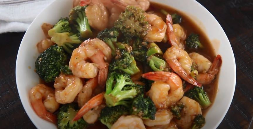 sweet and sour shrimp with broccoli recipe