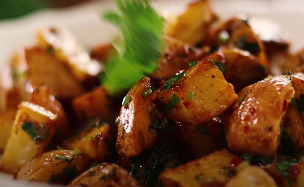 tabasco spicy potatoes