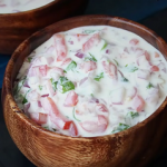 tomato and onion raita recipe