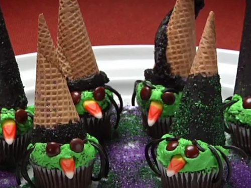 wicked witch cupcakes recipe