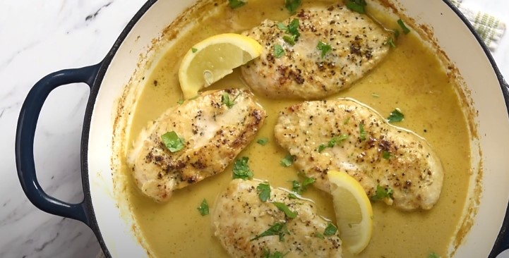 creamy lemon romano chicken recipe